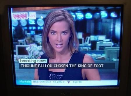 the king